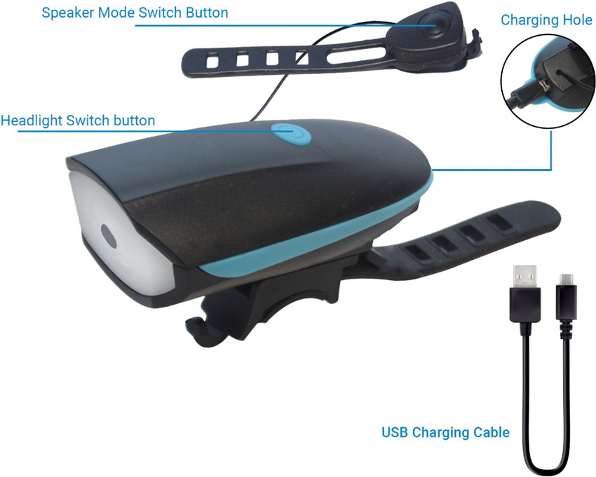 Cycle light 2025 and horn flipkart
