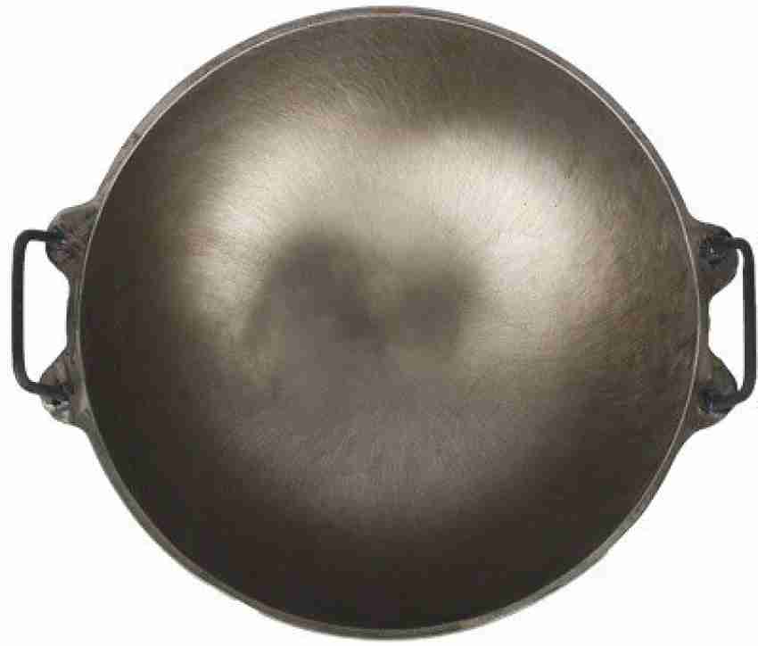 The Indus Valley Pre-Seasoned Cast Iron Paniyaram Pan (12 Pits - Twin  Handle),Black