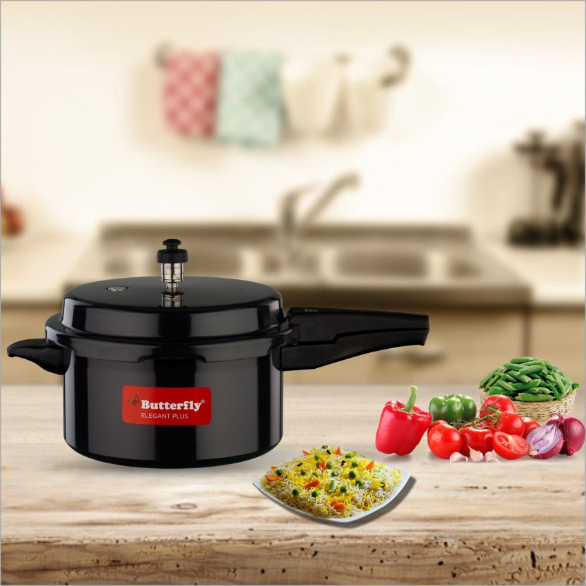 Butterfly Elegant Plus Induction Bottom Pressure Cooker 3 Litres