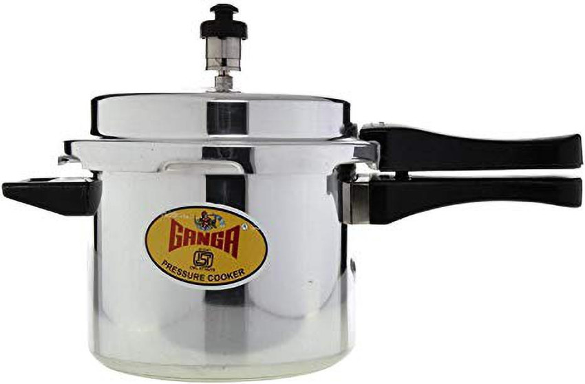 GANGA 5 L Outer Lid Pressure Cooker Price in India Buy GANGA 5 L Outer Lid Pressure Cooker online at Flipkart