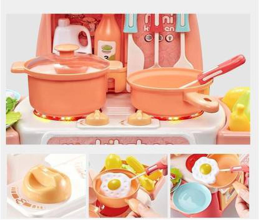 Khilona House mini electronic Kitchen Set Toys Cooking Games for