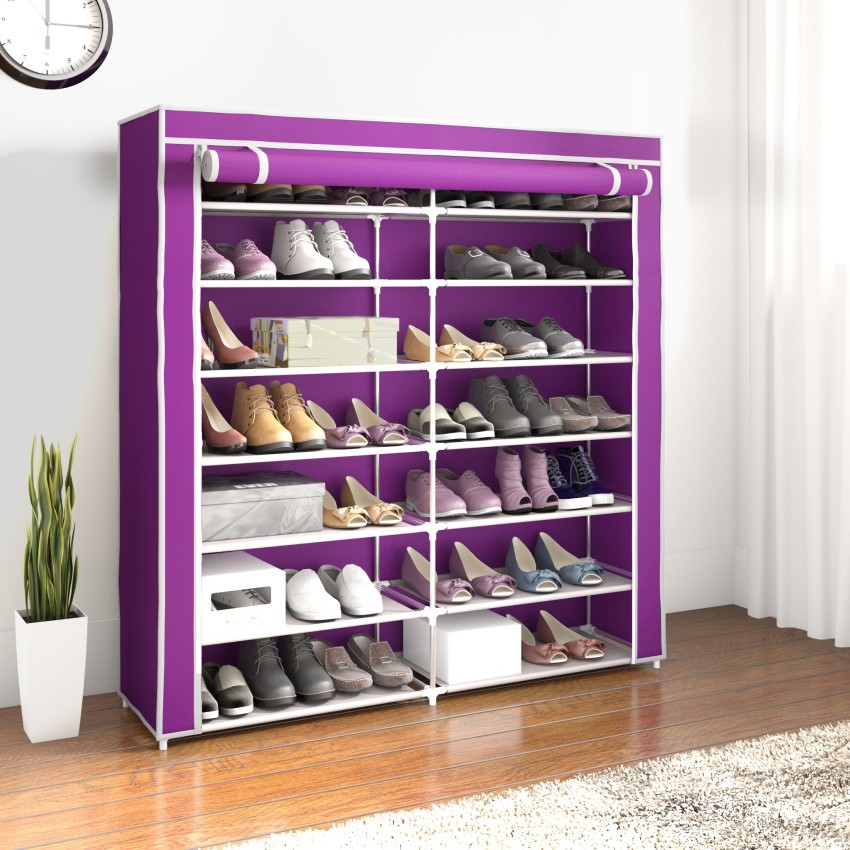 Shoe rack sale with cover flipkart