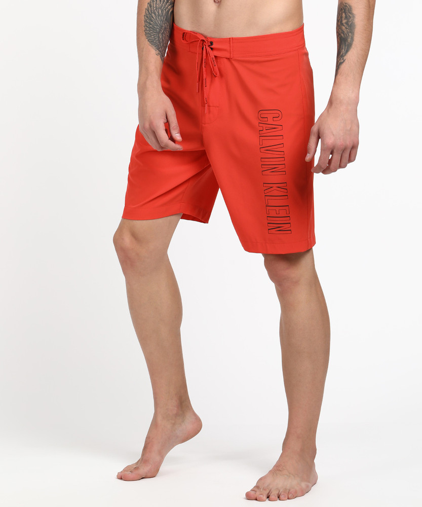 Calvin klein shop red shorts