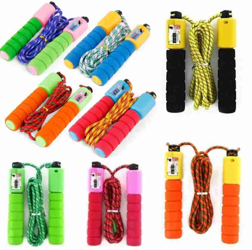 Kids skipping shop rope