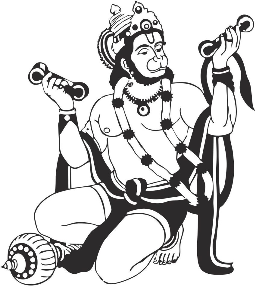 black wallpaper lord hanuman | Hanuman images