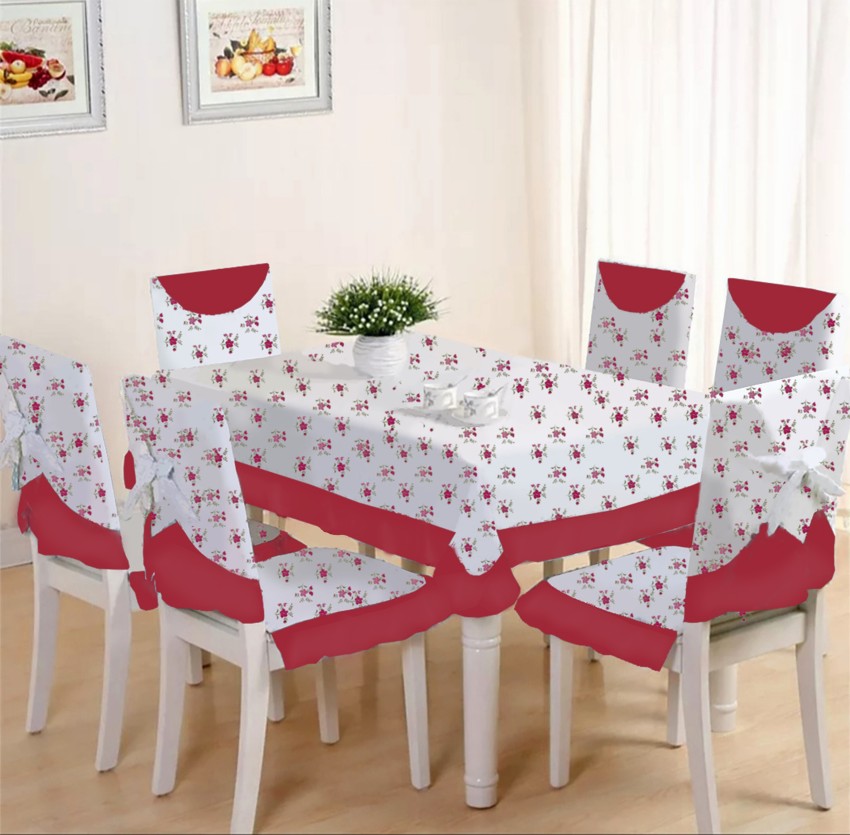 Dining table chair covers deals set of 6