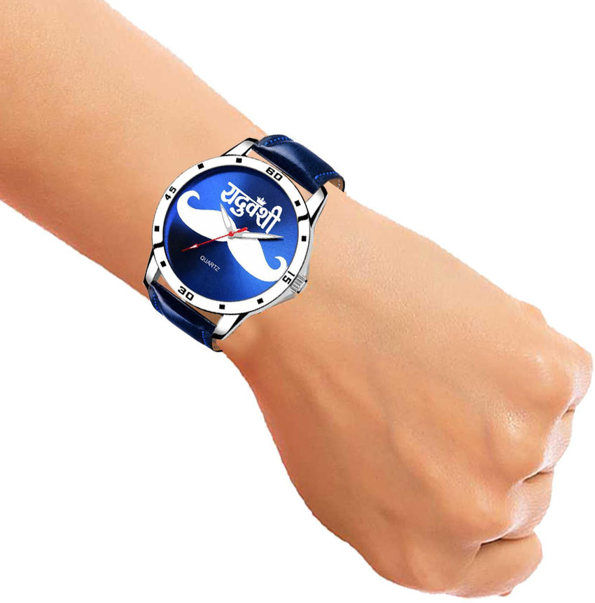Tarido TD4620SM04 TD4621SL04 YADUVANSHI STYLE BLUE COLOR DIAL LEATHER STRAP ANALOG WATCH FOR MAN BOYS Analog Watch For Boys Buy Tarido TD4620SM04 TD4621SL04 YADUVANSHI STYLE BLUE COLOR DIAL