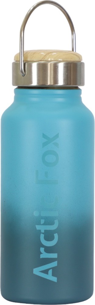 Water Bottle Blue Fade 400ml, Stainless Steel