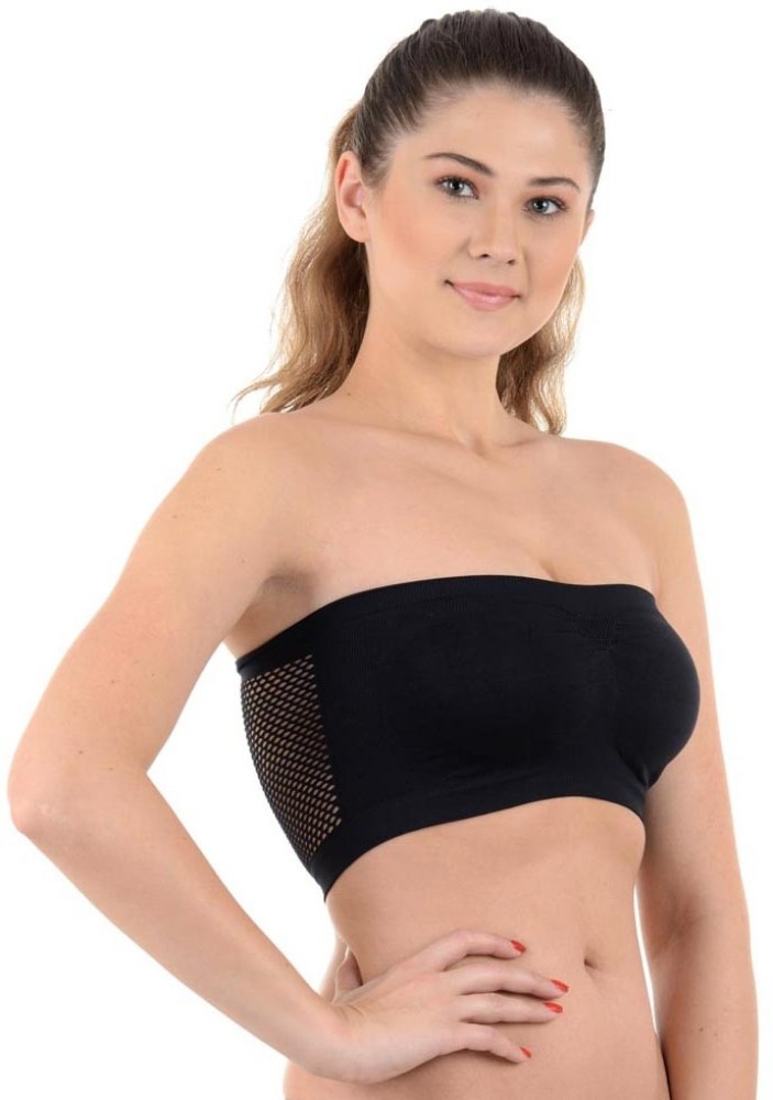 FILBA Women Bandeau/Tube Non Padded Bra - Buy FILBA Women Bandeau