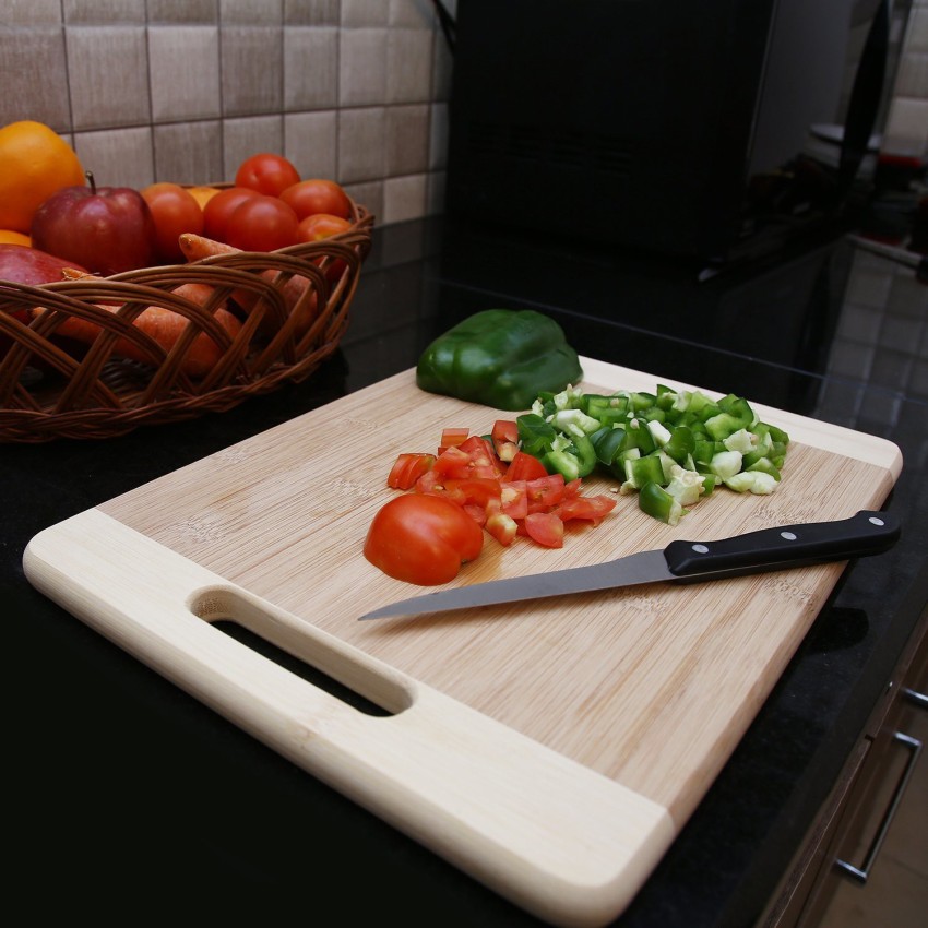 Dishwasher-Safe Bamboo Cutting Board