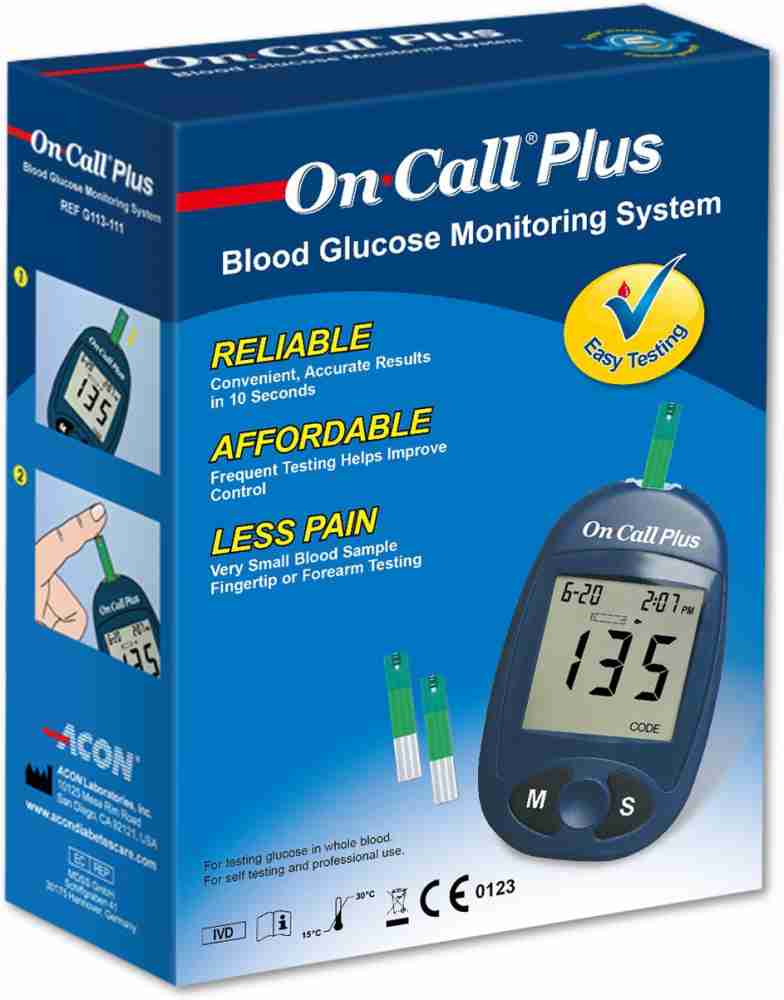 Control Plus Blood Glucose Monitor in Mumbai at best price by Niti Surgical  - Justdial