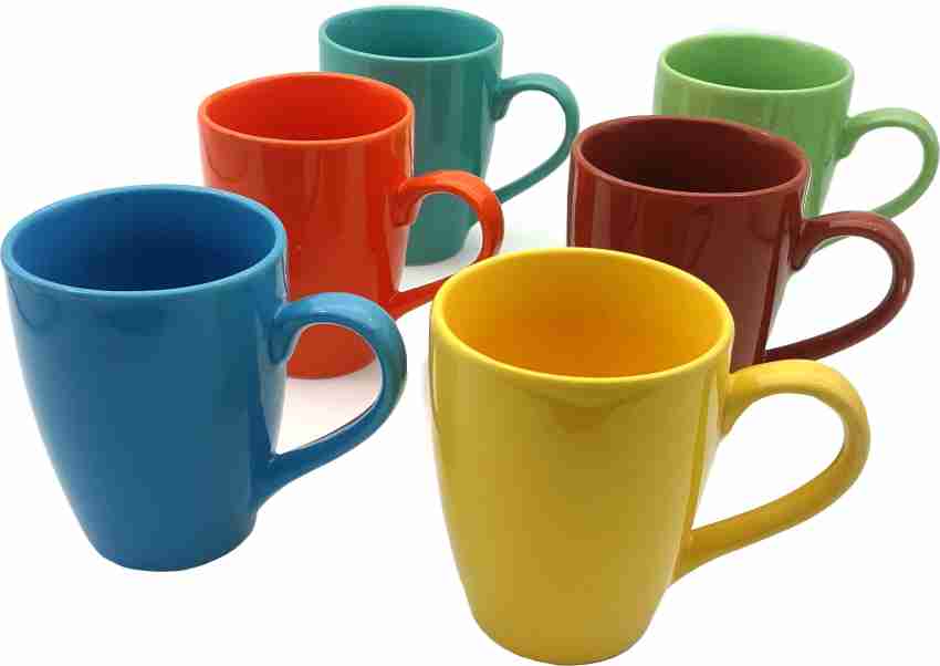 The Mugs, Ceramic Mugs in Different Colors