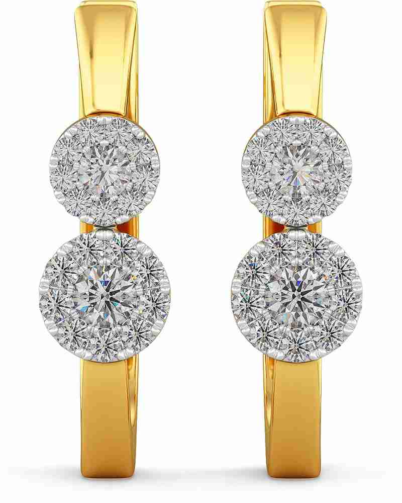Diamond earrings store price in joyalukkas