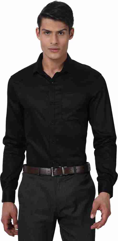 Rigs Rags Men Solid Casual Black Shirt Buy Rigs Rags Men