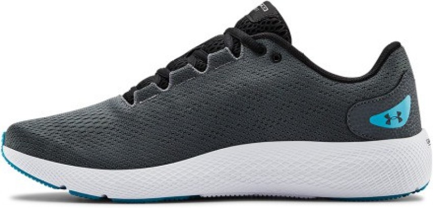 Under Armour Black/White Charged Pursuit 2 Sneaker – Twiggz