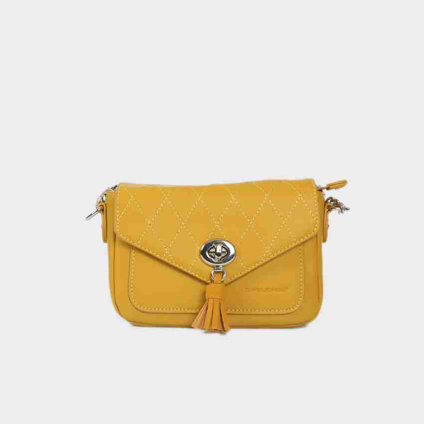 Mustard yellow sling bag clearance