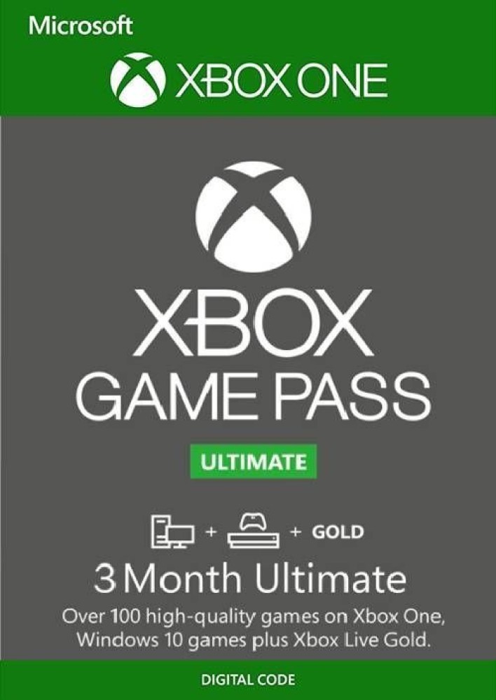 Xbox Game Pass Ultimate 3-Month Membership Digital Code