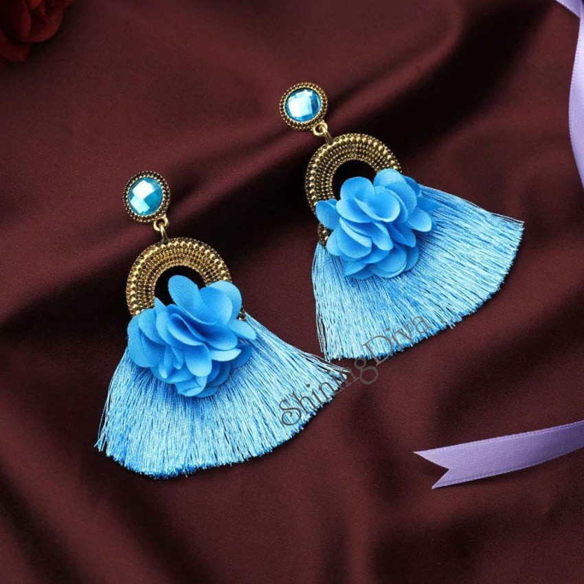 Top more than 82 tassel earrings design latest