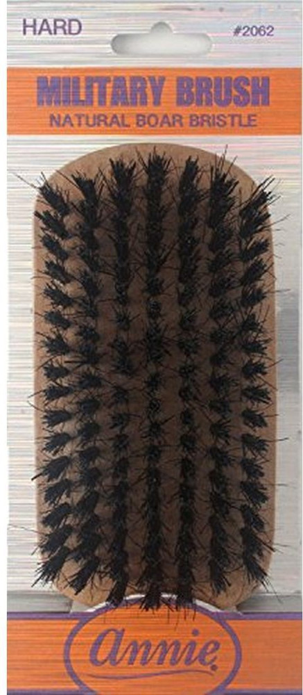 annie HARD military reinforced BRISTLE WAVE HAIR BRUSH durag MAN