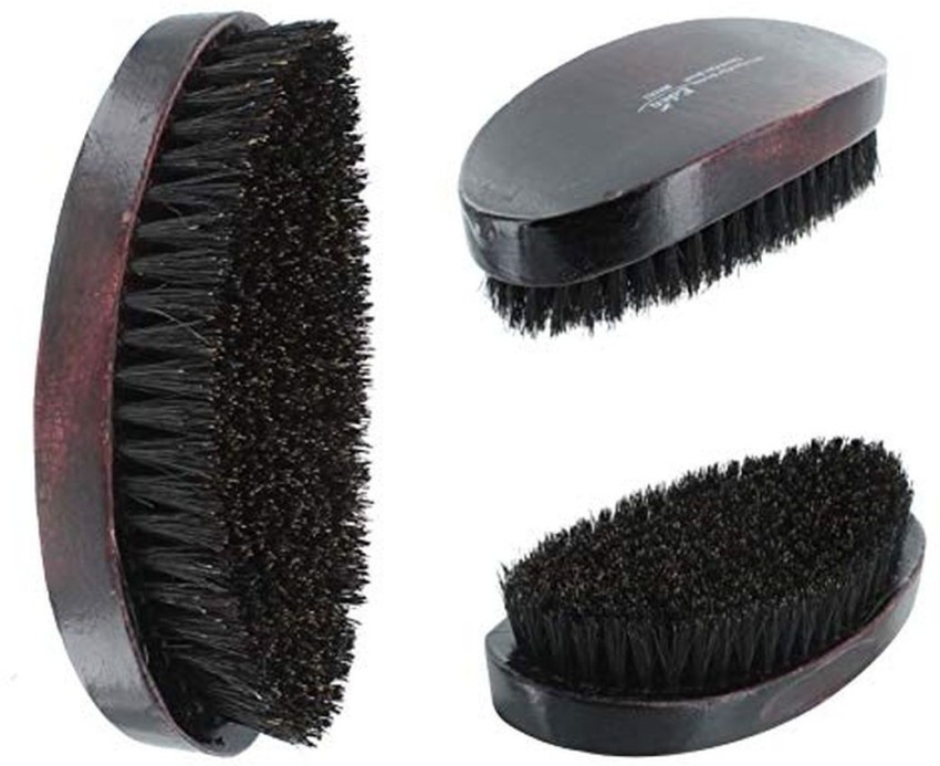 Boar Bristle Hair Brush, Curve Wave Brush, Soft Paddle Hair Brush