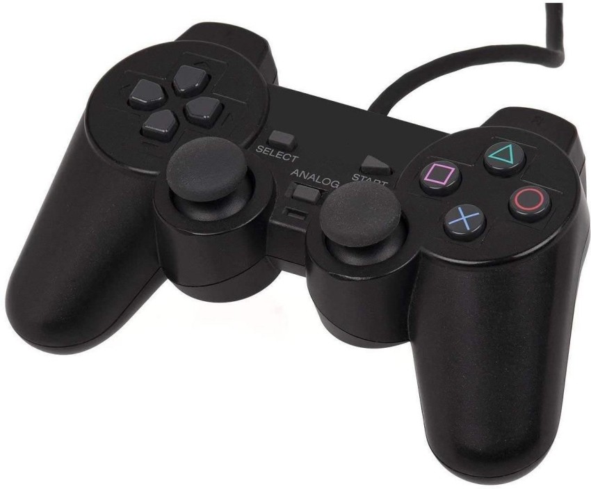 COMPUTER PLAZA PS-2 Wired Controller Compatible With Playstation 2 Joystick  (Black, For PS2) Joystick - COMPUTER PLAZA 