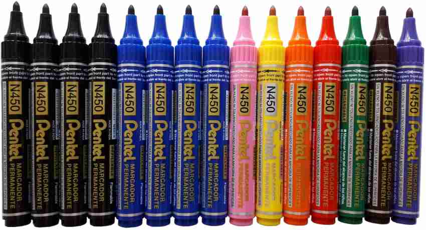 Buy BAOER Multicolor Permanent Marker Pen Online at Best Prices in India -  JioMart.