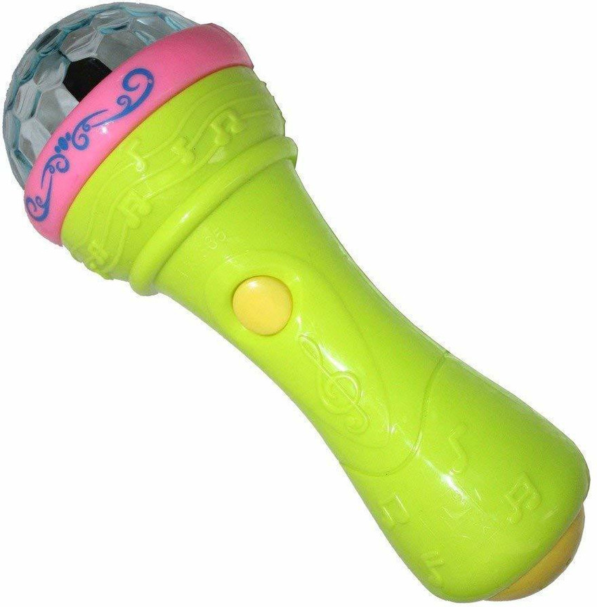 Toy microphone for outlet boy
