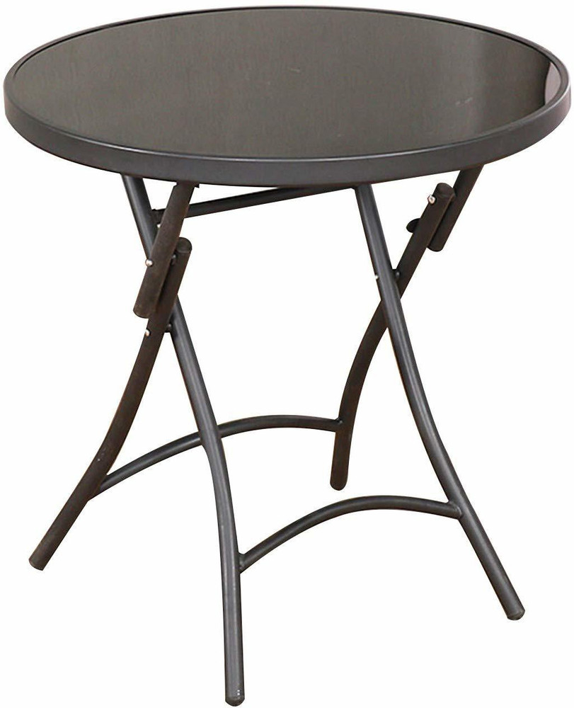 Glass top 2025 folding table