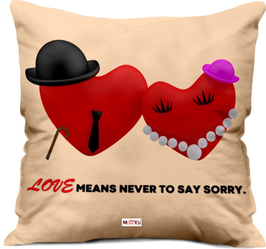 Pillow love quotes sale