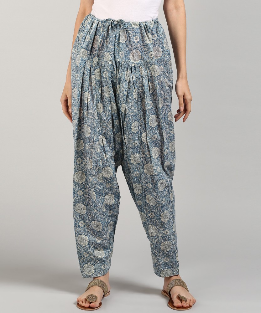 Fabindia Trousers and Pants : Buy Fabindia Wine Cotton Full Length Casual  Pant Online | Nykaa Fashion