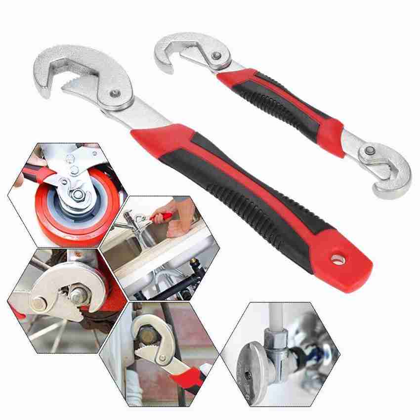 Grip outlet wrench set