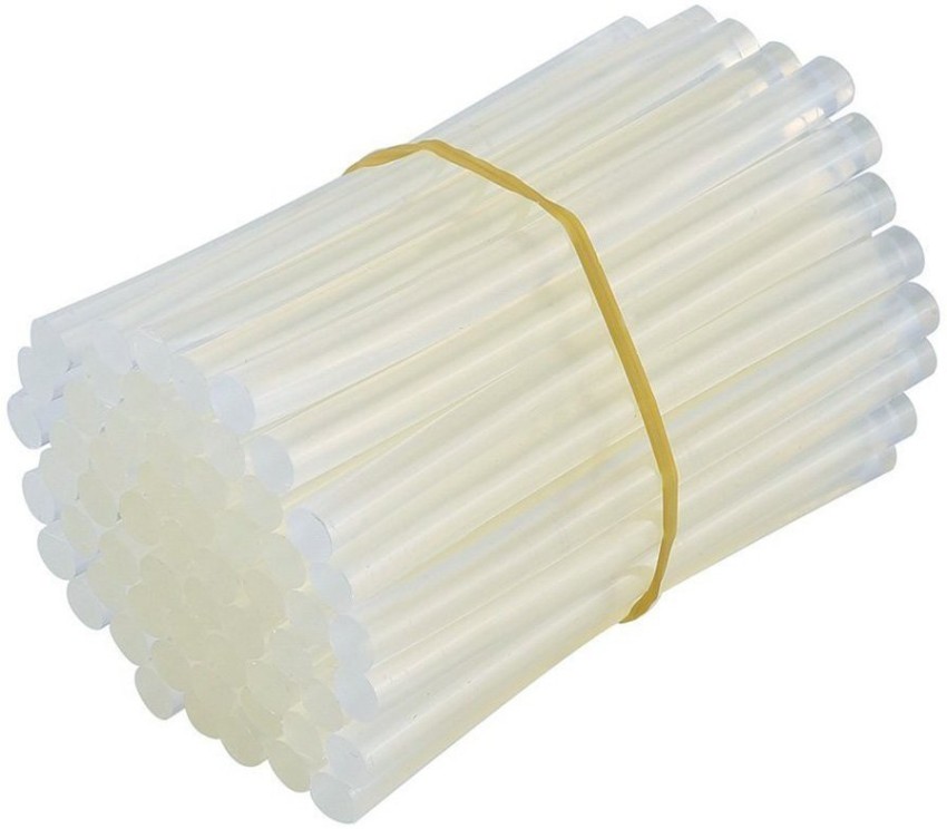 RJV Global HOT MELT GLUE STICKS, 11 mm Transparent Glue Sticks -Set of 25, ,Glue  Sticks for DIY and Craft Work Adhesive Price in India - Buy RJV Global HOT  MELT GLUE