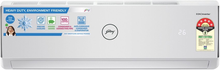 godrej 12htc5 wta 1 ton 5 star inverter split ac