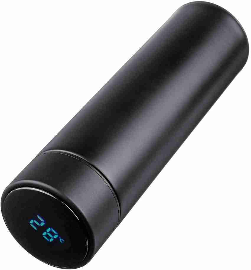 500ML Portable Smart Thermos Cup Black