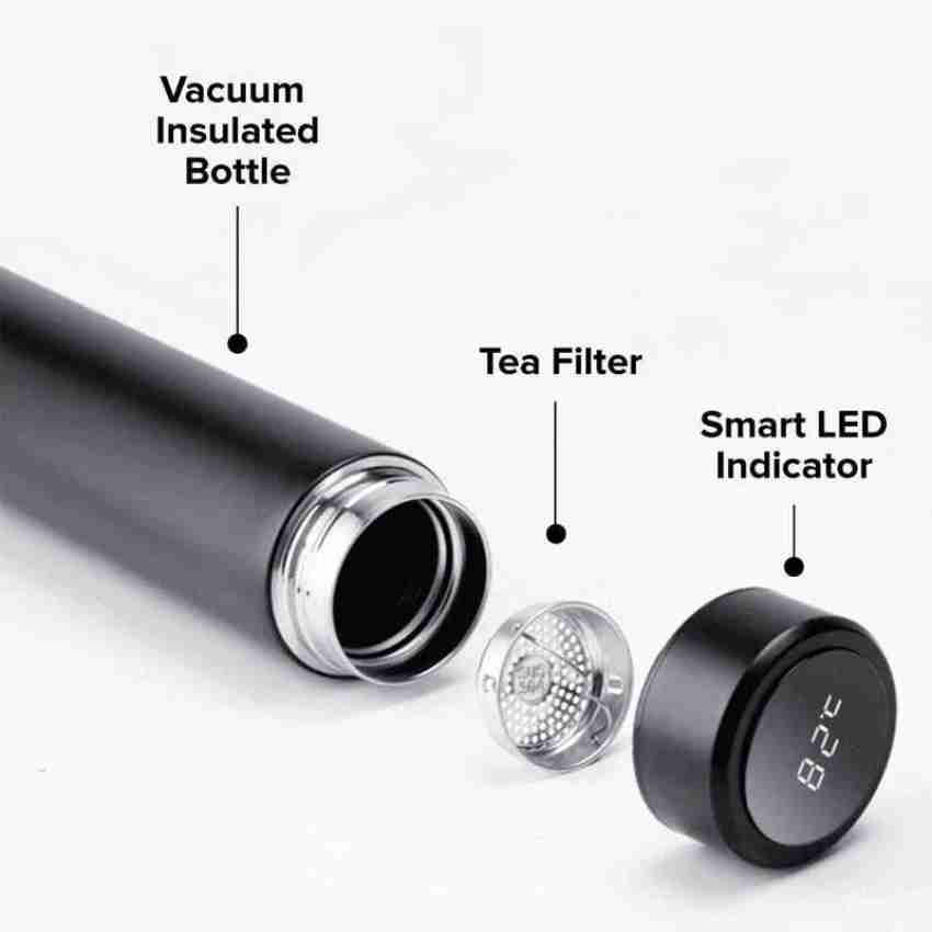 Water bottle with SMART temperature indicator – RATIO