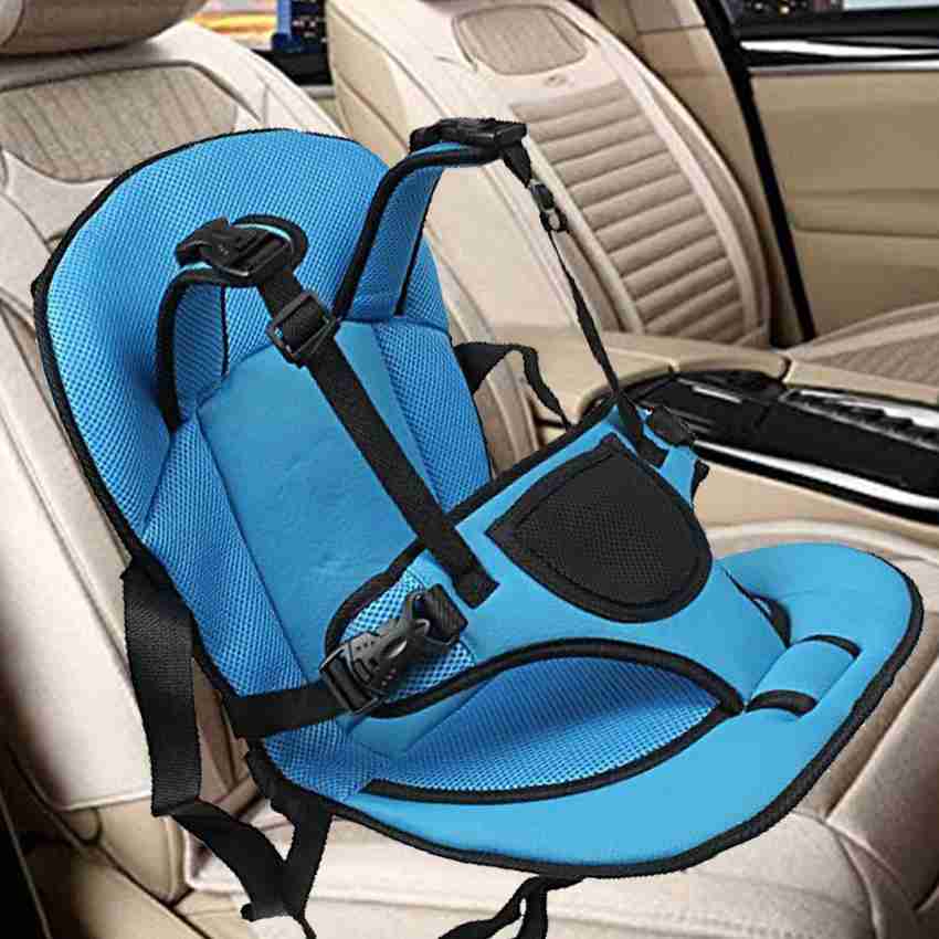 Ganesh Enterprise Baby Car Seat Cushion with Safety Belt for 0 to