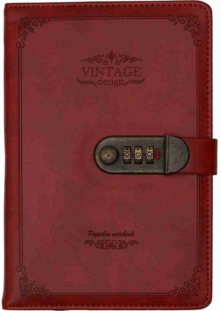 Diary with best sale number lock