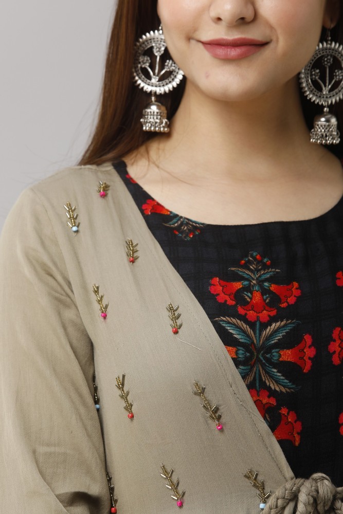 Jacket hot sale kurti flipkart