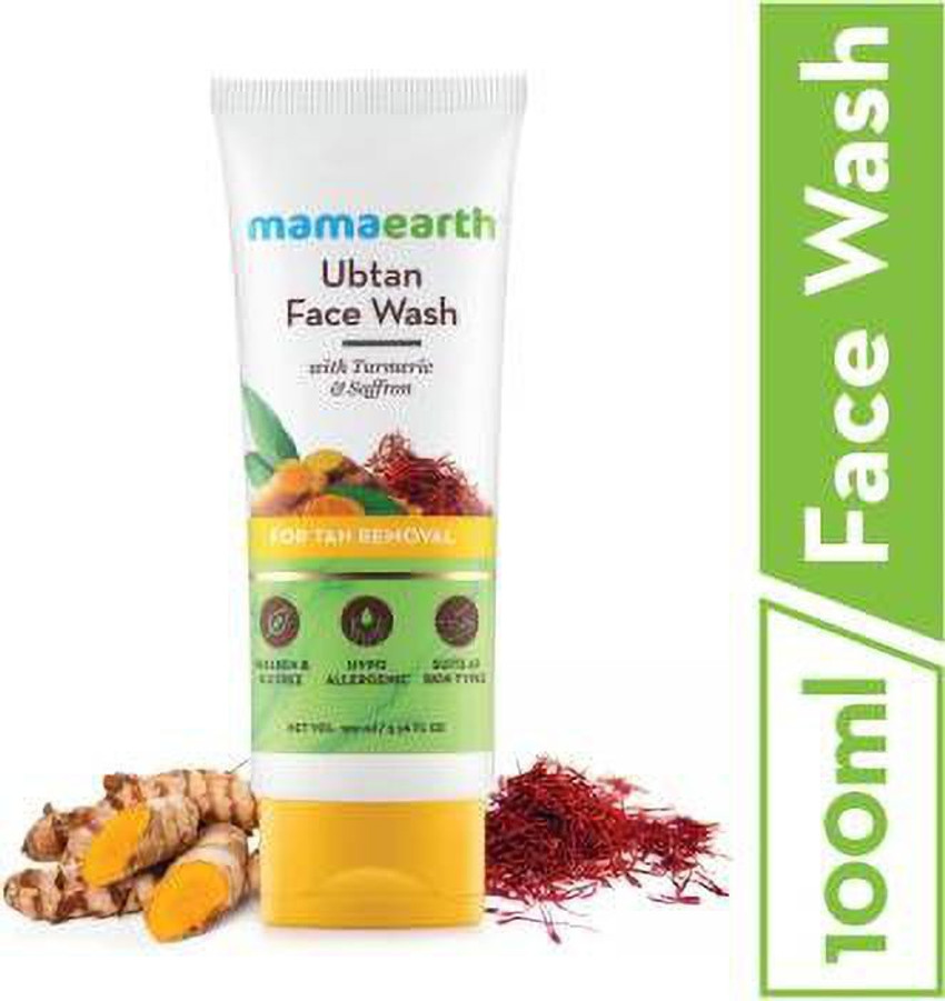 Mamaearth Ubtan Natural for skin brightening Face Wash Price in