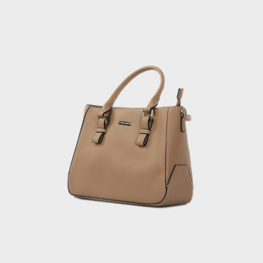 Buy David Tanner Women Brown Handbag Camel Online Best Price in