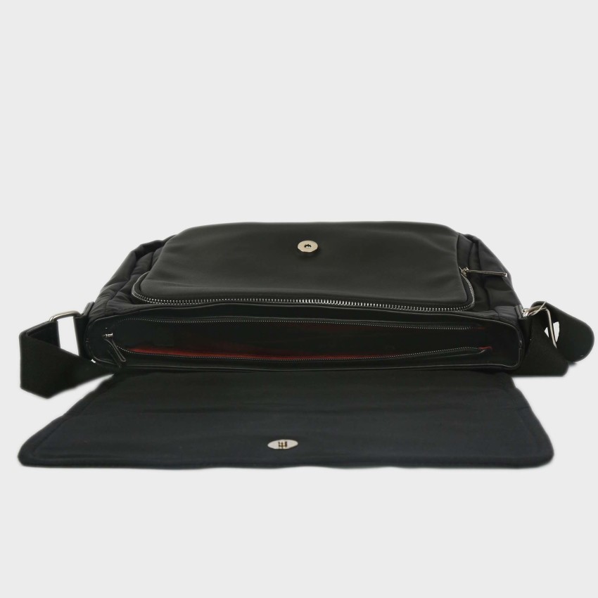 Buy David Jones Men & Women Black Sling Bag Black Online @ Best Price in  India