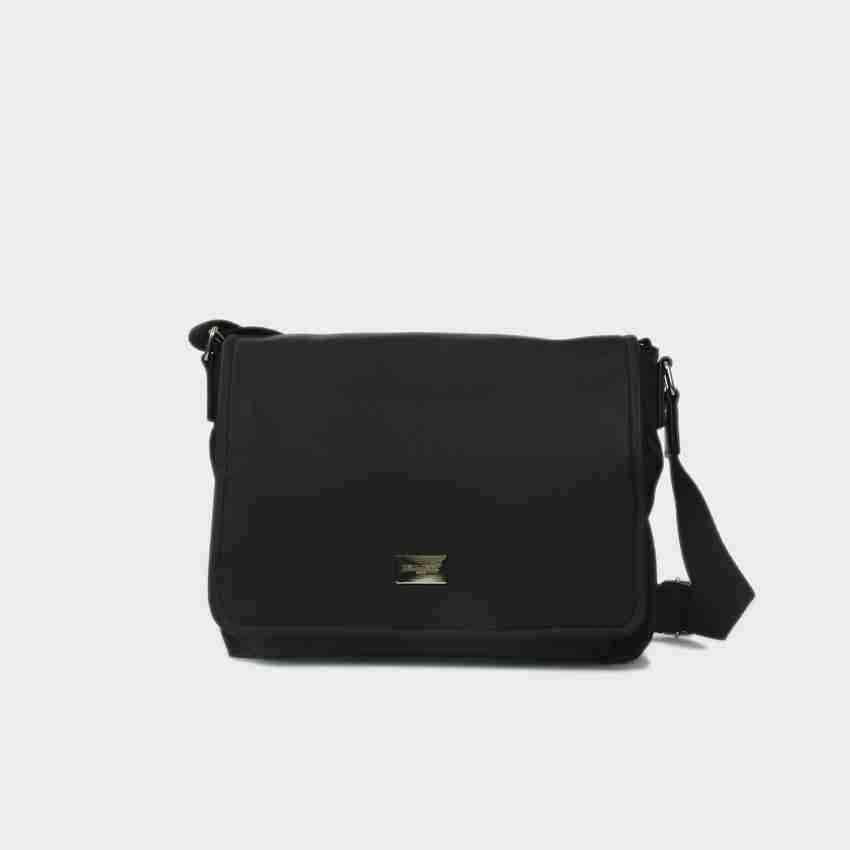 Buy David Jones Men Women Black Sling Bag Black Online Best Price in India Flipkart