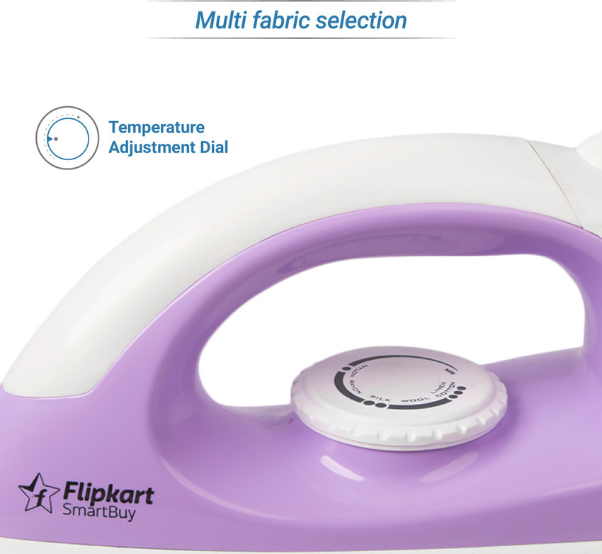 Flipkart SmartBuy Non Stick 1000W Dry Iron Price in India Buy