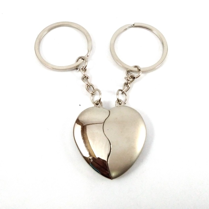 Magnetic sale heart keychain