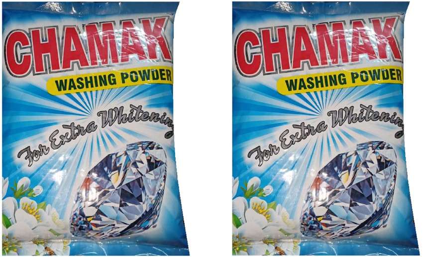 chamak WASHING POWDER FOR EXTRA WHITENING 1 KG PACK OF 2 Detergent Powder 2 kg Price in India Buy chamak WASHING POWDER FOR EXTRA WHITENING 1 KG PACK