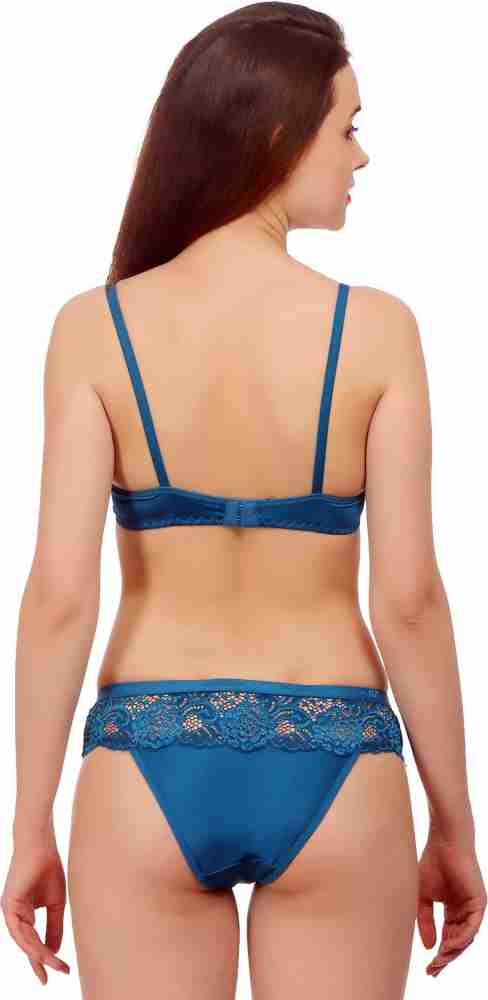 Buy Styfun Satin Nylon Lycra Spandex Bikini Set For Women For