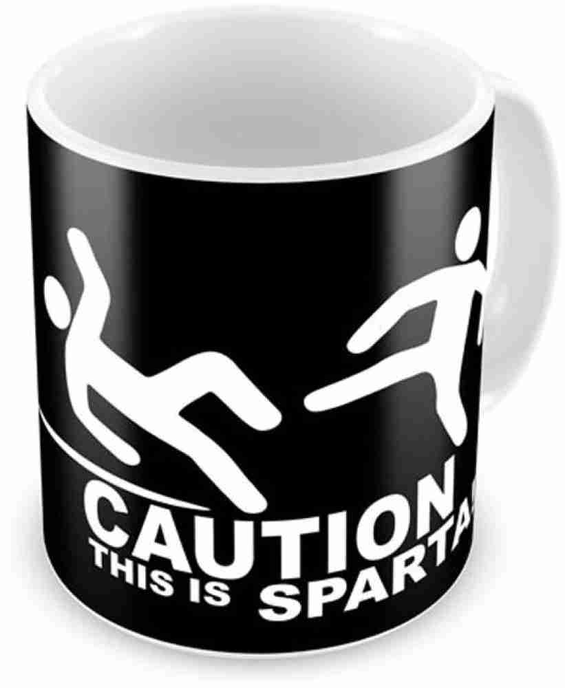 Caution This Is Sparta' Full Color Mug