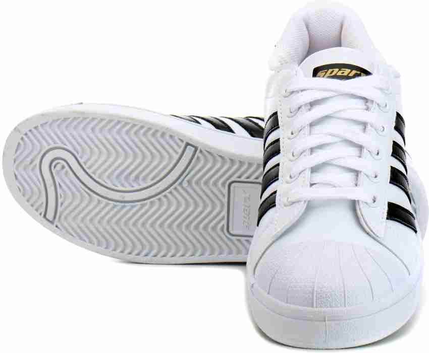 Sparx canvas outlet shoes white