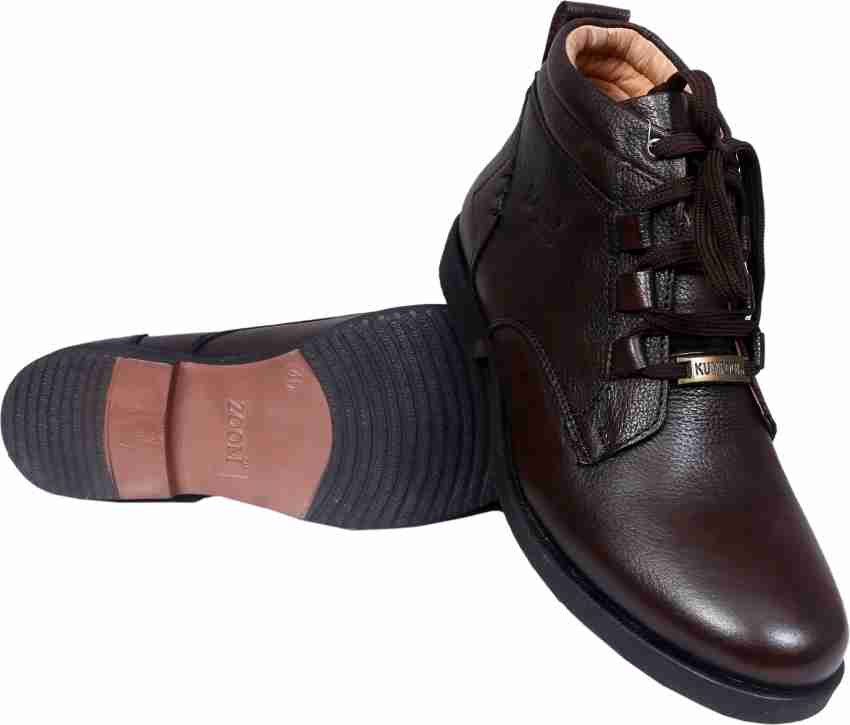 Zoom leather deals shoes price