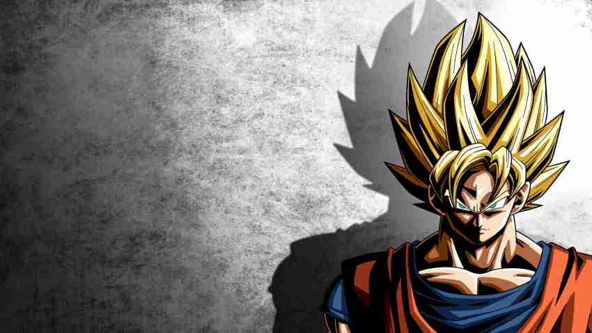 DelhiWallpapers Goku With Lighting Dragon Ball Z Self Adhesive 3D Anime  Poster, Sticker, Wallpaper (24*36 inches)